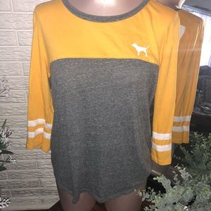 Victoria’s Secret Pink Baseball tee